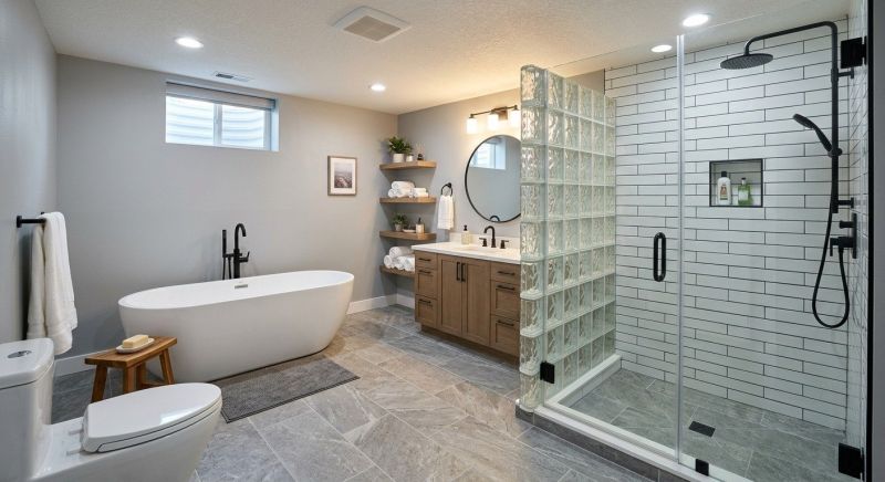 Basement Bathroom Remodeling in Bulverde, TX